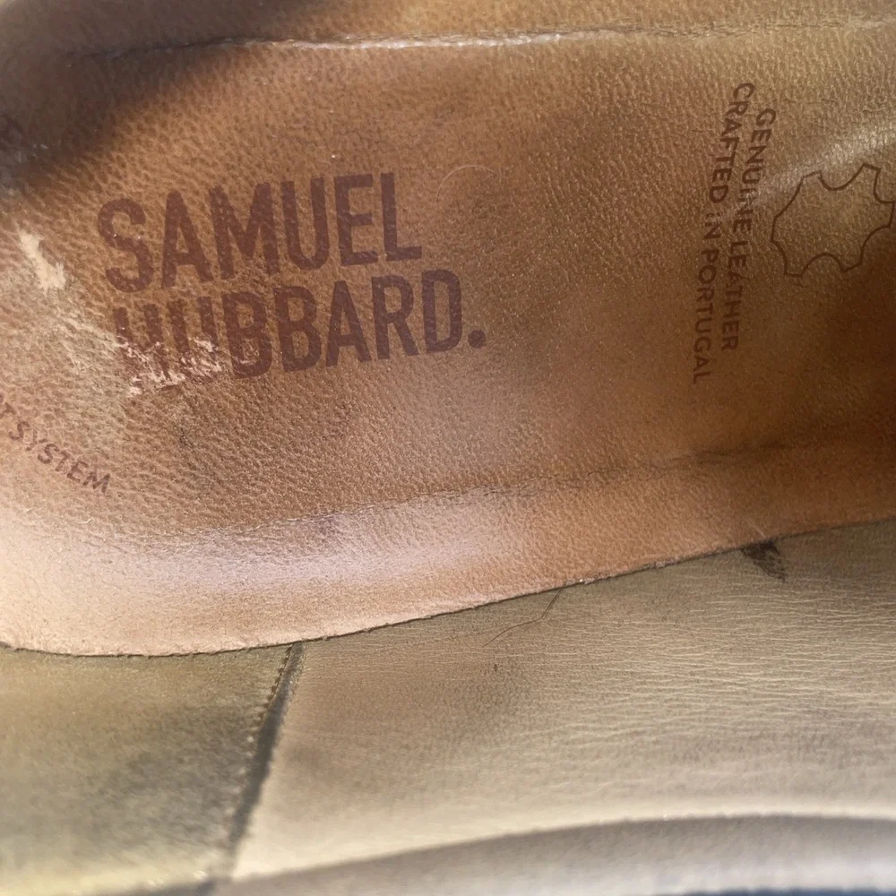 Samuel Hubbard Rainy Day Founder Black Gore-Tex Leather Waterproof Shoe Size 10‎